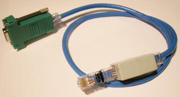 Cisco console cable photo